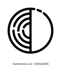 planet icon or logo isolated sign symbol vector illustration - high quality black style vector icons
