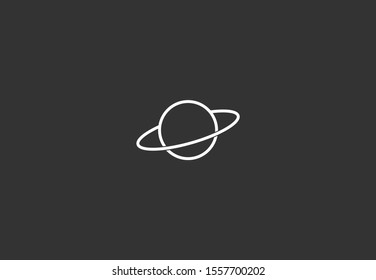 Planet icon online illustration. Go to web browser Planet icon online. Earth globe symbol for your web site logo app design. GlobePlanet icon online set. on white background Planet icon online