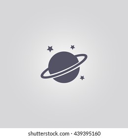 icono del planeta. signo del planeta