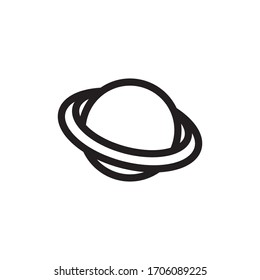Planet Icon In Trendy  Design Vector Eps 10