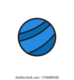 Icono Planeta En Vector De Diseño A La Vez Eps 10