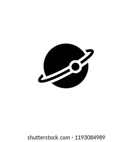 planet icon vector