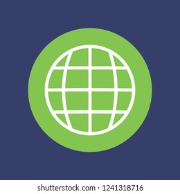 Planet icon. vector