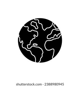 Planet icon vector. astronomy illustration sign. space symbol. science logo.