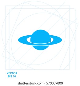 Planet  icon. Vector design.