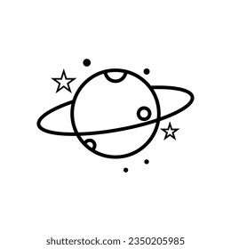 planet icon vector design templates 