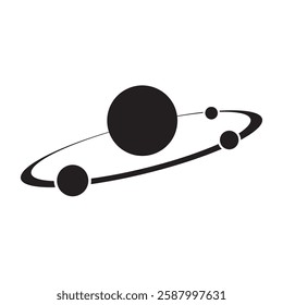 planet icon vector illustration design template