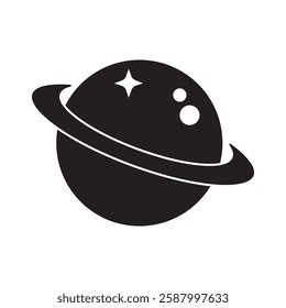 planet icon vector illustration design template