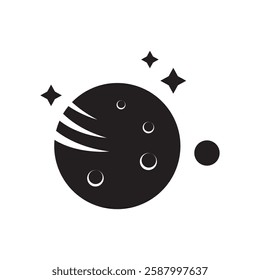 planet icon vector illustration design template