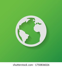 planet icon. Vector illustration EPS 10.