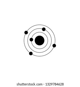 planet icon vector. planet sign on white background. planet icon for web and app