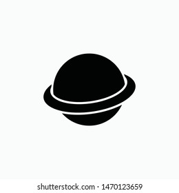 planet icon vector sign symbol isolated
