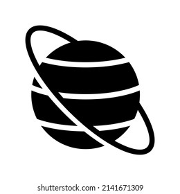 Planet Icon Vector Symbol Design Illustration