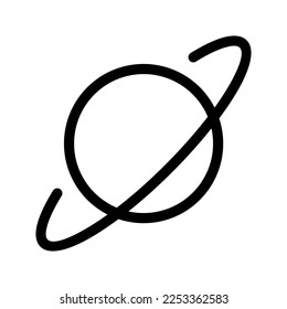 Planet Icon Vector Symbol Design Illustration