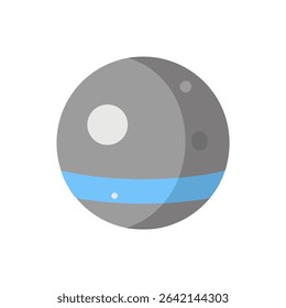 planet illustration, planet icon, full color