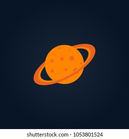 Planet Illustration Vector Template Design