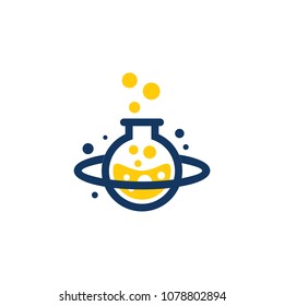 Planet Lab Logo Icon Design