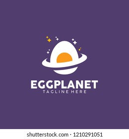 Planet Logo Design. Simple Planet Logo Vector Template