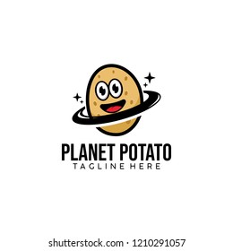 Planet Logo Design. Simple Planet Logo Vector Template