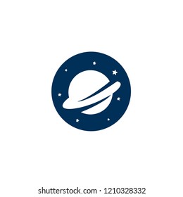 Planet Logo Design Vector