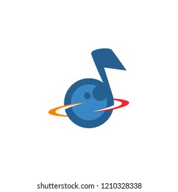 Planet Logo Design Vector
