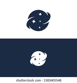 Planet Logo design, planet vector