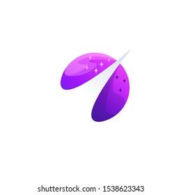 planet logo design vector illustration