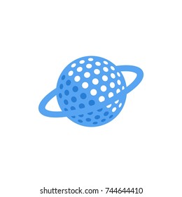 Planet Logo Element