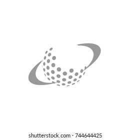 Planet Logo Element