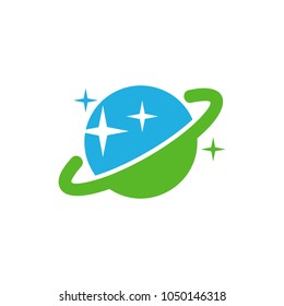 Planet Logo Icon Design