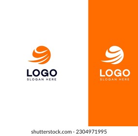 planear logo satélite diseño vectorial cosmos mejor concepto web icono ciencia de aplicaciones