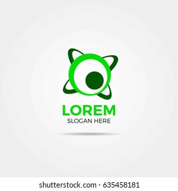planet logo vector