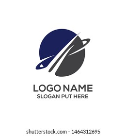 Planet logo vector design template