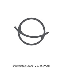 Planet Logo Vector Icon Template Illustration