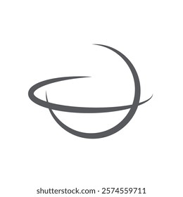 Planet Logo Vector Icon Template Illustration