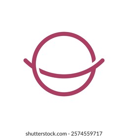 Planet Logo Vector Icon Template Illustration