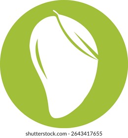 Planet Mango Logo Vector Illustration