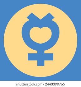 planet mercury symbol astrology vector