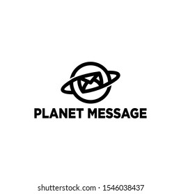 Planet Message Logo For Design Inspiration