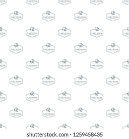 Planet mission pattern vector seamless repeat for any web design