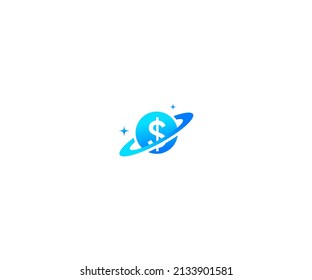 Plantilla vectorial de diseño del logotipo de Planet Money