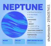  Planet Neptune Nice Illustration Background