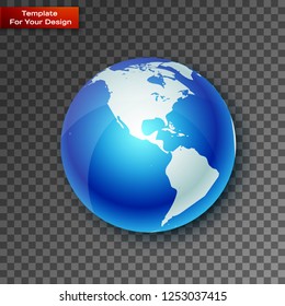 Planet On transparent Background