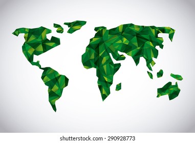 planet origami design, vector illustration eps10 graphic 