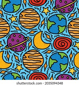 planet pattern designs illustration for clothing, wallpapers, backgrounds, posters, books, banners and more