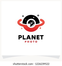 Planet Photo Logo Design Template