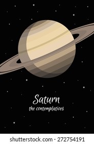 Planet Saturn - the contemplatives.