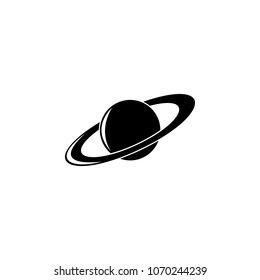 planet Saturn icon. Element of space illustration. Premium quality graphic design icon. Signs and symbols collection icon for websites, web design, mobile app on white background
