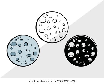Planeta, Saturno, Ilustración de vectores imprimibles