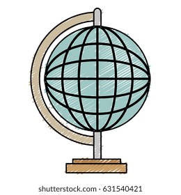 planet school isolated icon